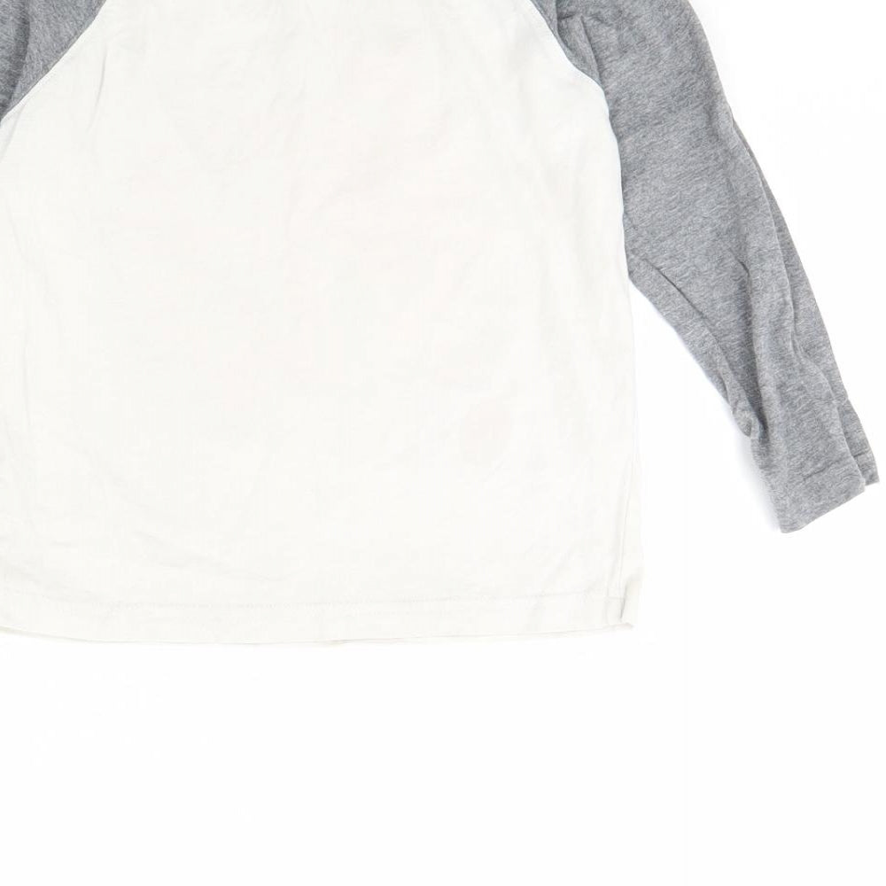 Joules Boys White   Basic T-Shirt Size 5 Years