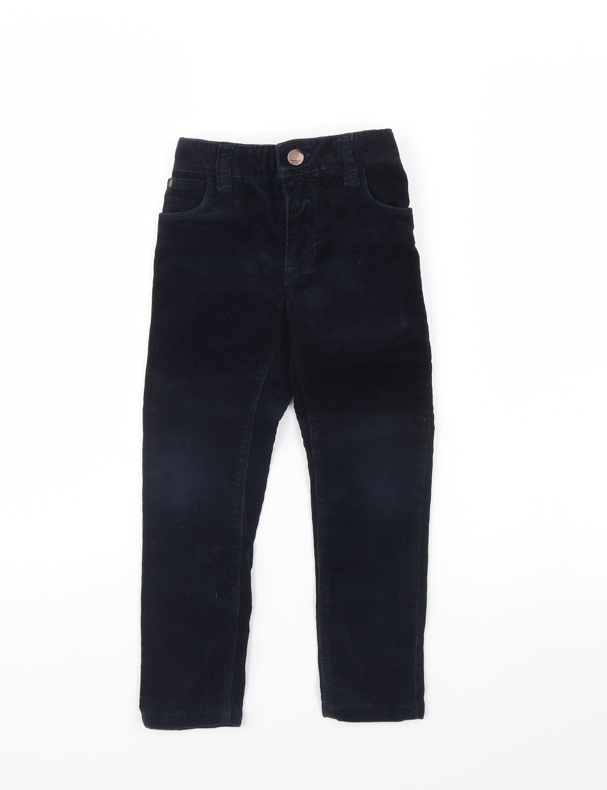 NEXT Girls Blue  Corduroy Straight Jeans Size 5 Years