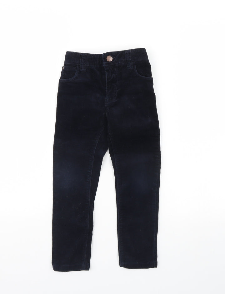 NEXT Girls Blue  Corduroy Straight Jeans Size 5 Years