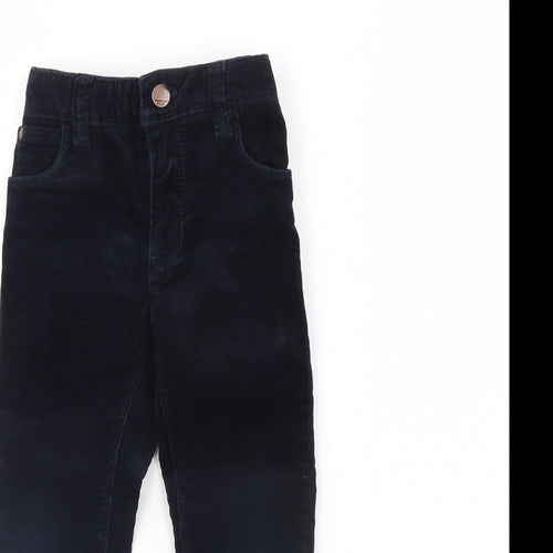 NEXT Girls Blue  Corduroy Straight Jeans Size 5 Years