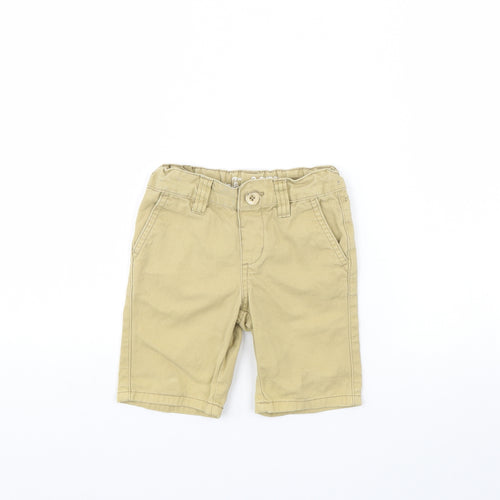 Denim CO Boys Beige   Chino Shorts Size 2 Years