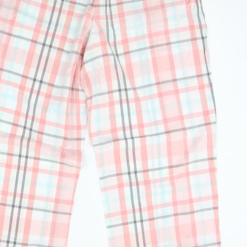 Me to you Womens Pink Check  Cami Pyjama Pants Size 16
