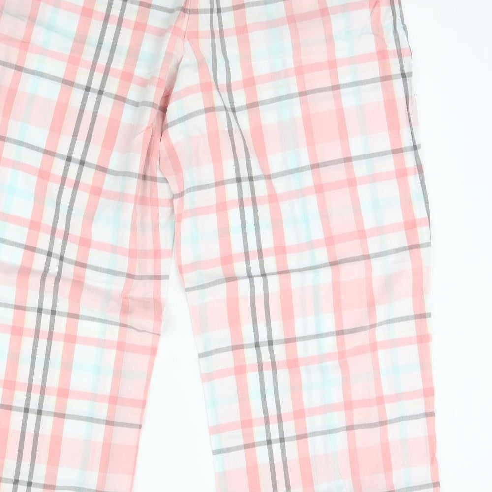 Me to you Womens Pink Check  Cami Pyjama Pants Size 16