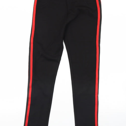 europa Womens Black   Capri Leggings Size L L28 in
