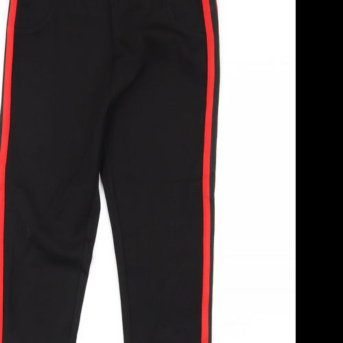 europa Womens Black   Capri Leggings Size L L28 in