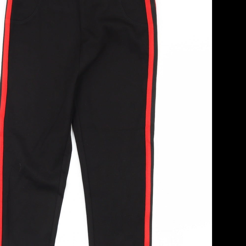 europa Womens Black   Capri Leggings Size L L28 in