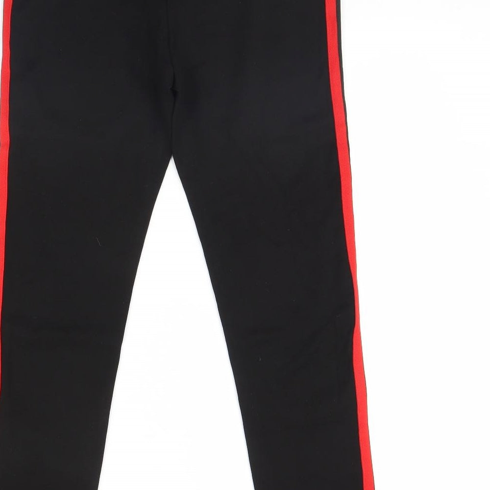 europa Womens Black   Capri Leggings Size L L28 in