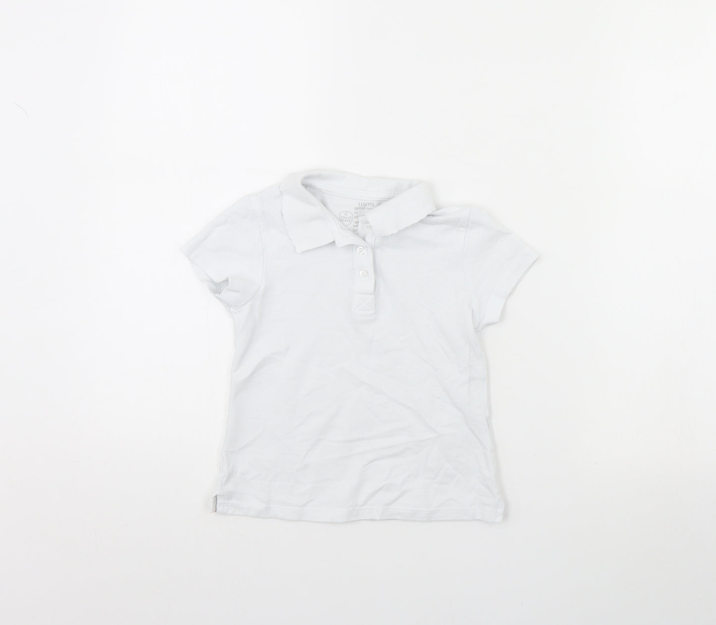 Smart start Girls White   Basic Polo Size 6 Years