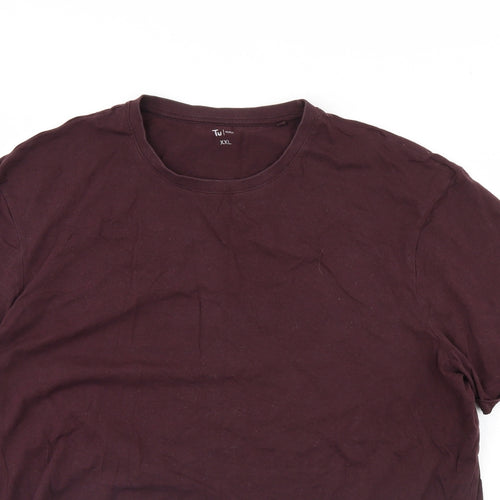TU Mens Pink    T-Shirt Size 2XL