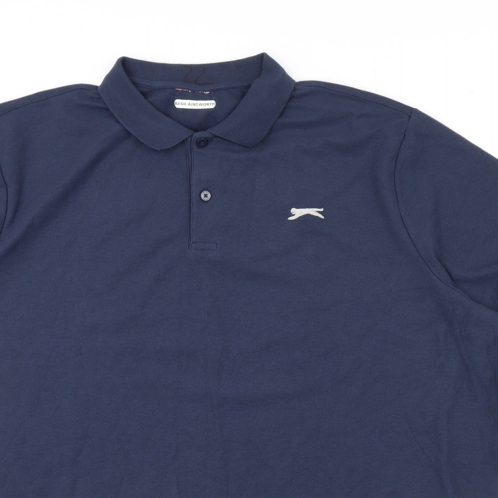 Slazenger Mens Blue    Polo Size Big 4X