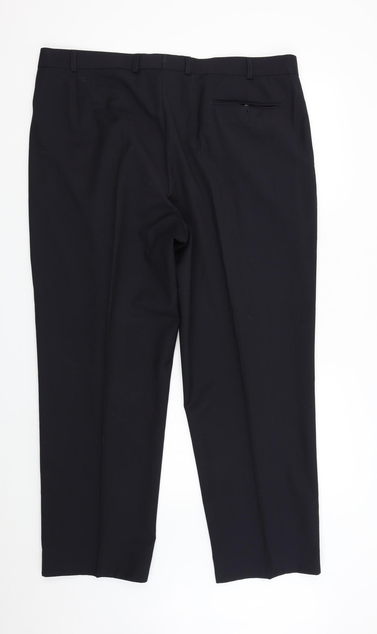 M&S Mens Black    Suit Trousers Size 40 L29 in