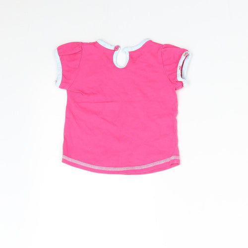 M&S Baby Pink   Basic T-Shirt Size 3-6 Months
