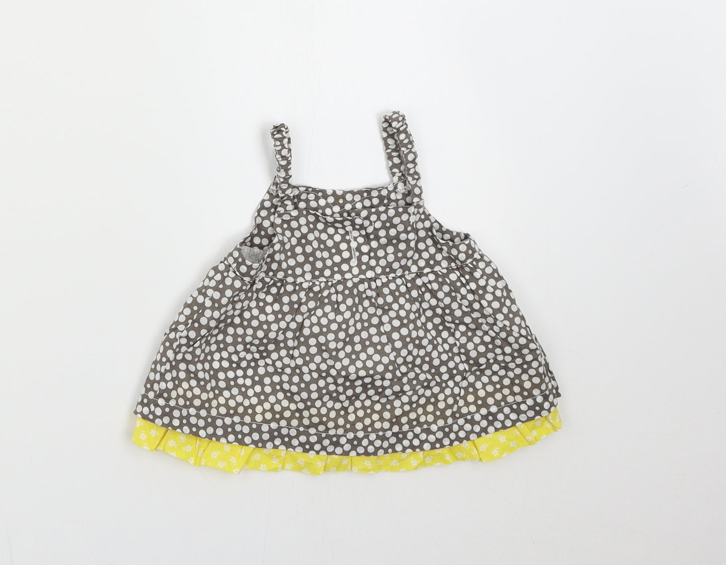 Confetti Baby Brown Polka Dot  Shift  Size 6-9 Months