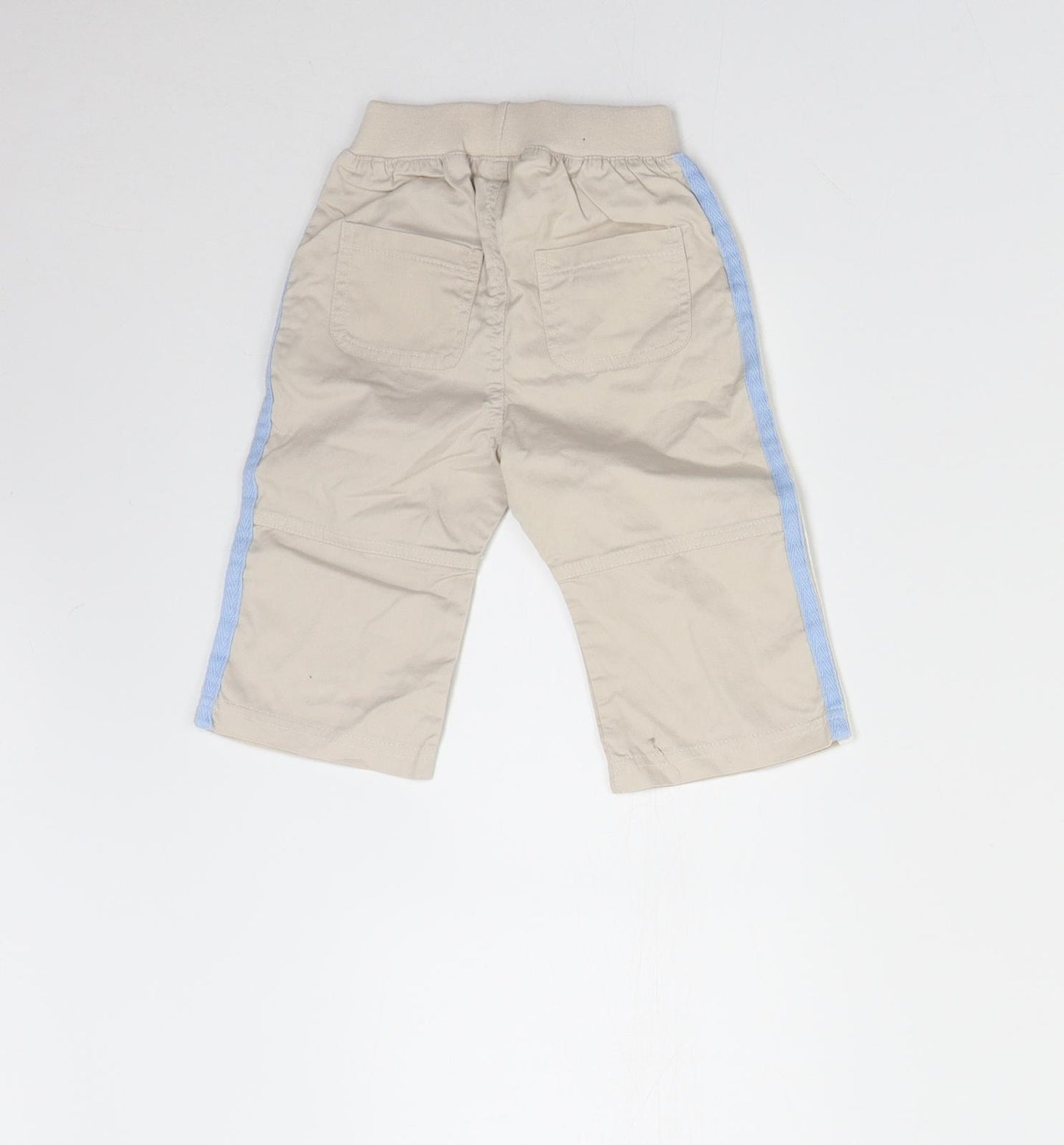 Preworn Baby Beige   Track Pants Trousers Size 3-6 Months