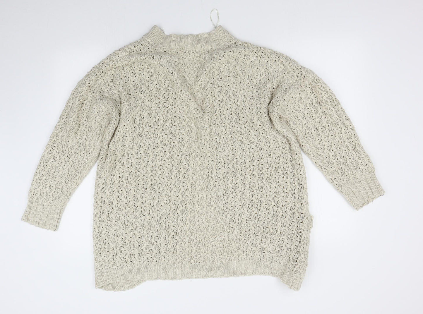 TU Womens Beige  Knit Cardigan Jumper Size 20