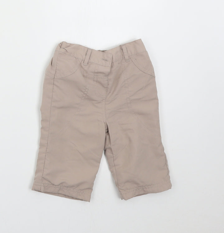Primark Baby Beige Track Pants Trousers Size 3-6 Months