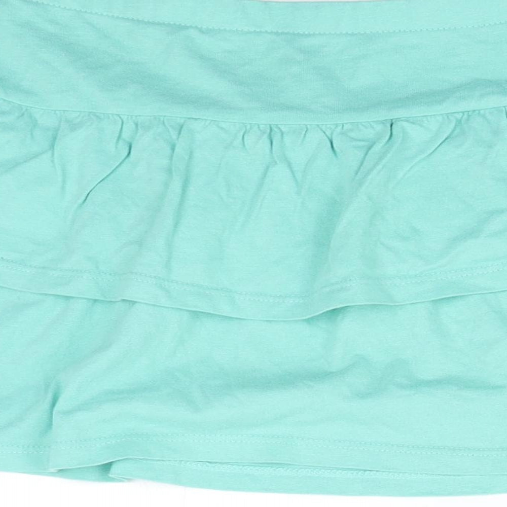 Matalan Girls Green   Mini Skirt Size 8 Years