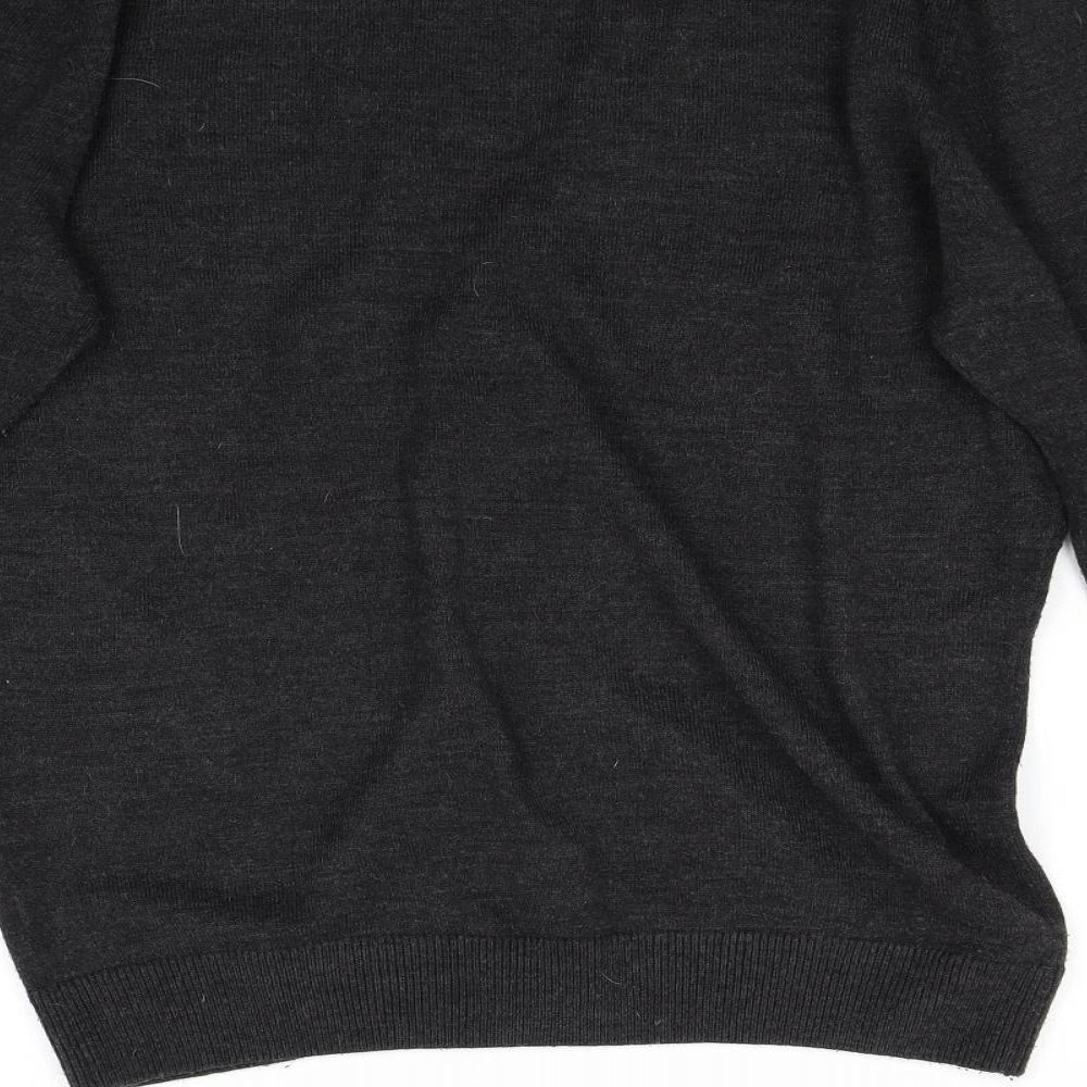 River Island Womens Grey  Knit Cardigan Jumper Size M