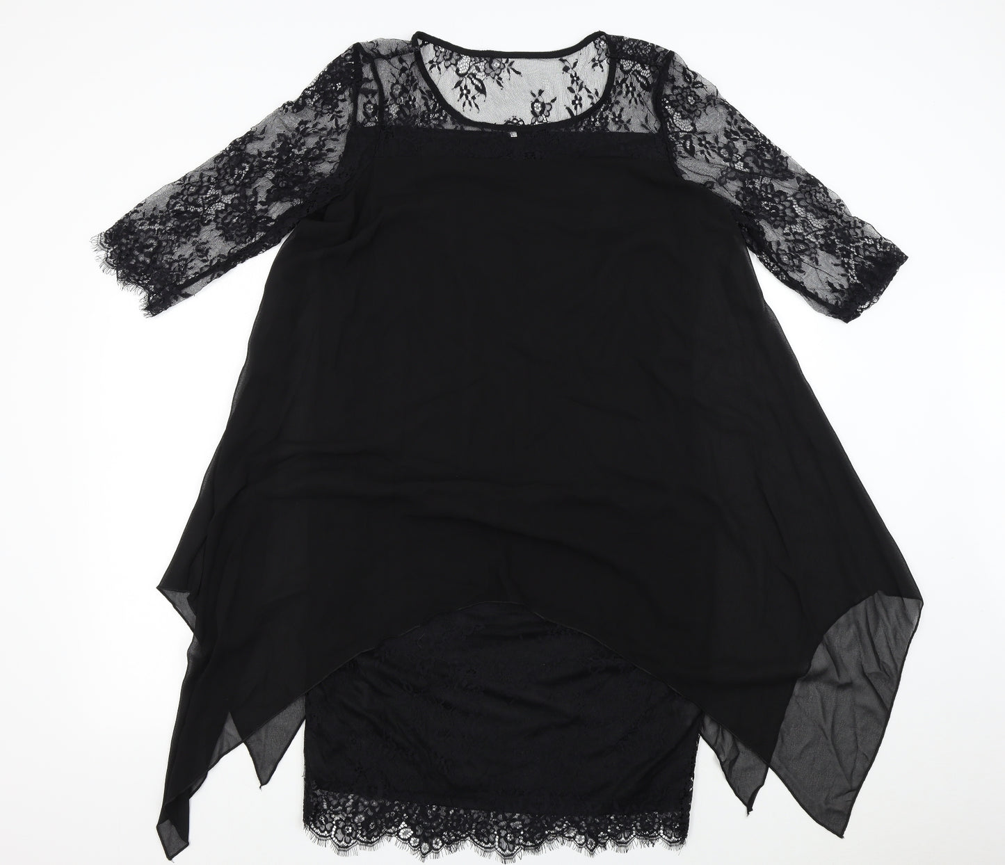 Preworn Womens Black   Slip Dress  Size L