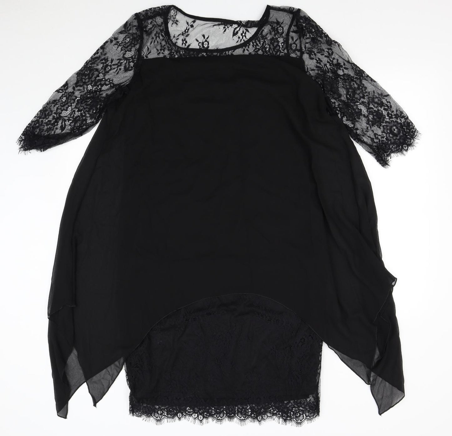 Preworn Womens Black   Slip Dress  Size L