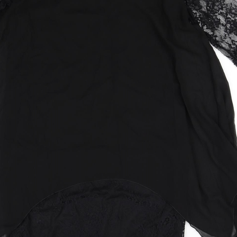 Preworn Womens Black   Slip Dress  Size L