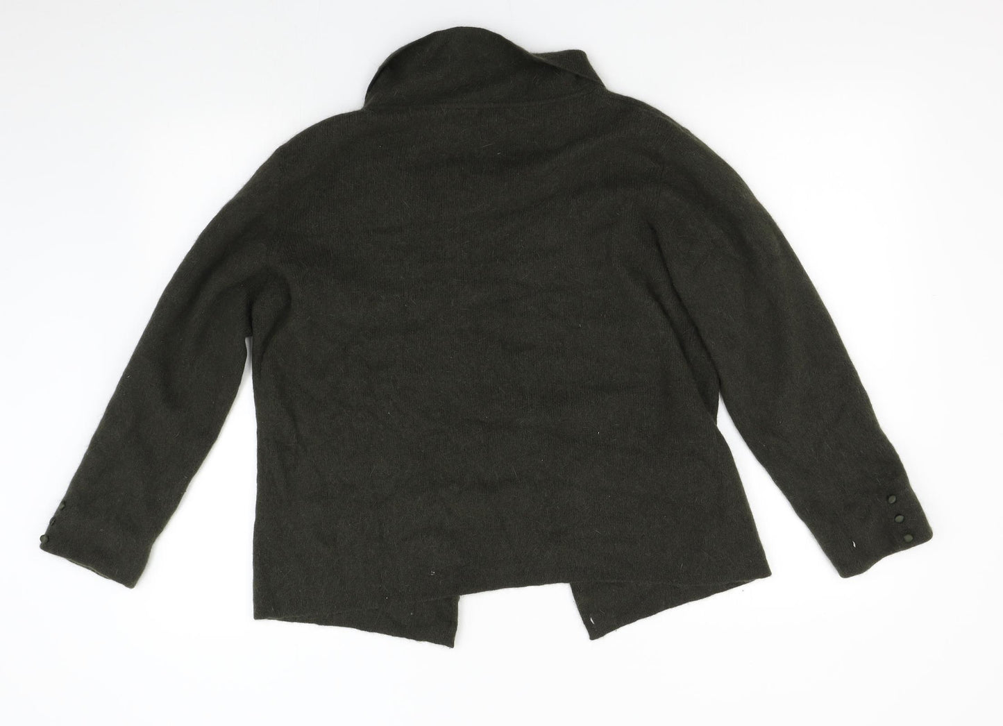 CC Womens Green   Cardigan Jumper Size L