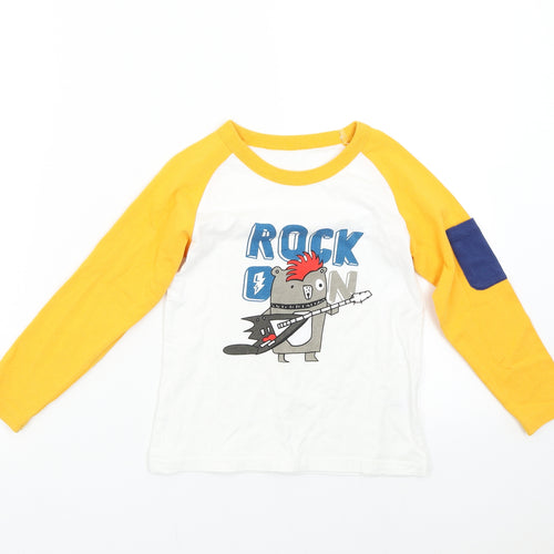Preworn Boys Multicoloured   Basic T-Shirt Size M