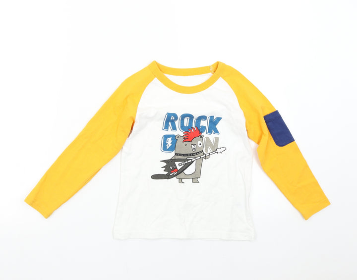 Preworn Boys Multicoloured Basic T-Shirt Size M