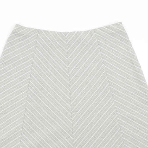Sarah Hamilton Womens Green   A-Line Skirt Size 14
