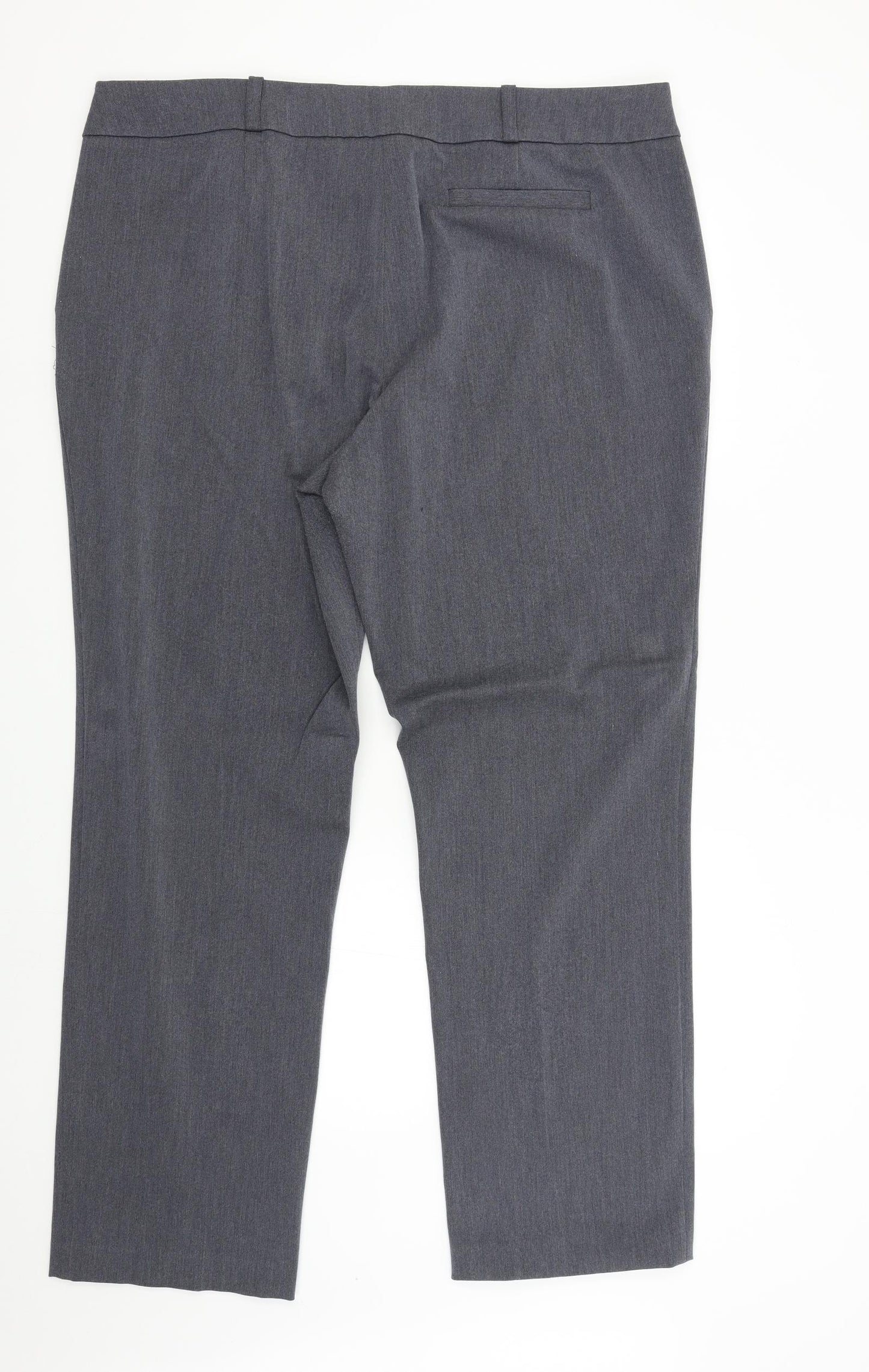 TU Womens Grey   Trousers  Size 18 L30 in