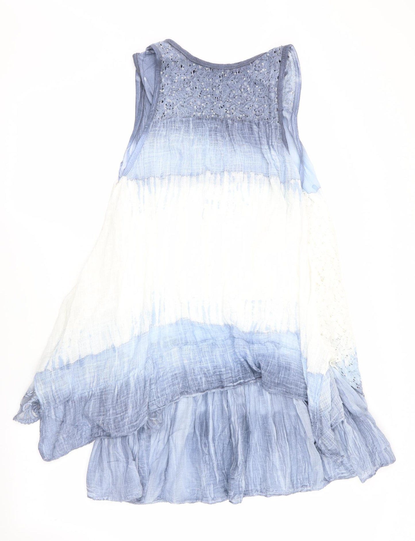 Apricot Womens Blue Floral  Fit & Flare