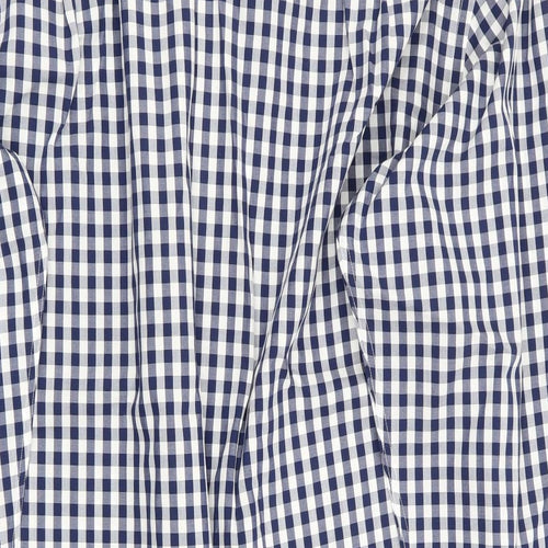 Charles Tyrwhitt Mens Blue Check   Button-Up Size XL