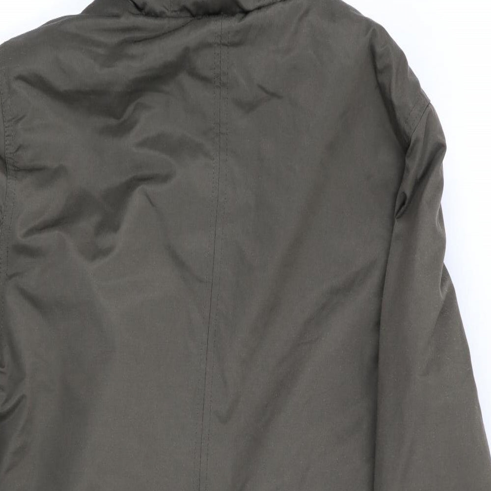 Mama Womens Green   Anorak Coat Size 14