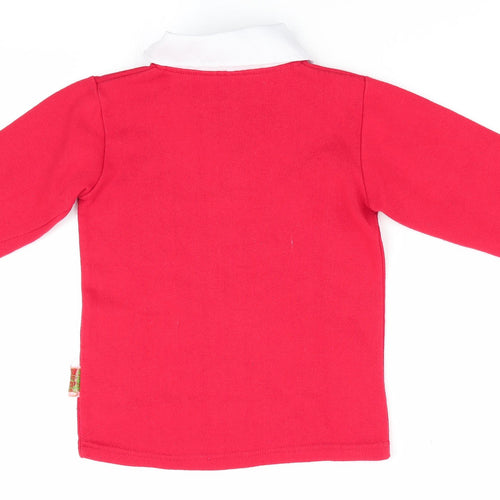 Pendragon Wales Boys Red   Pullover Jumper