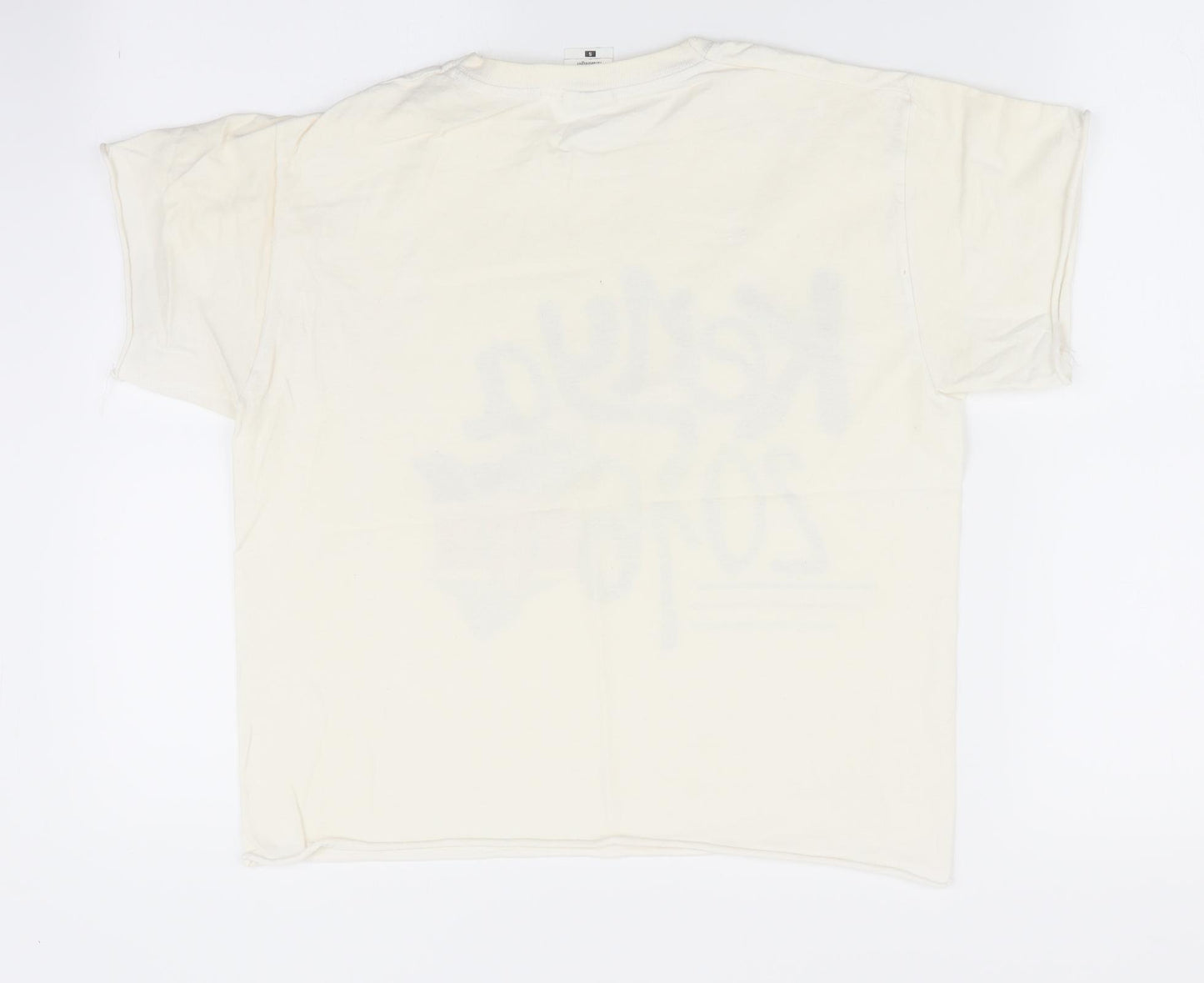 Fruit of the Loom Womens Ivory   Basic T-Shirt Size S  - Kenya 2016