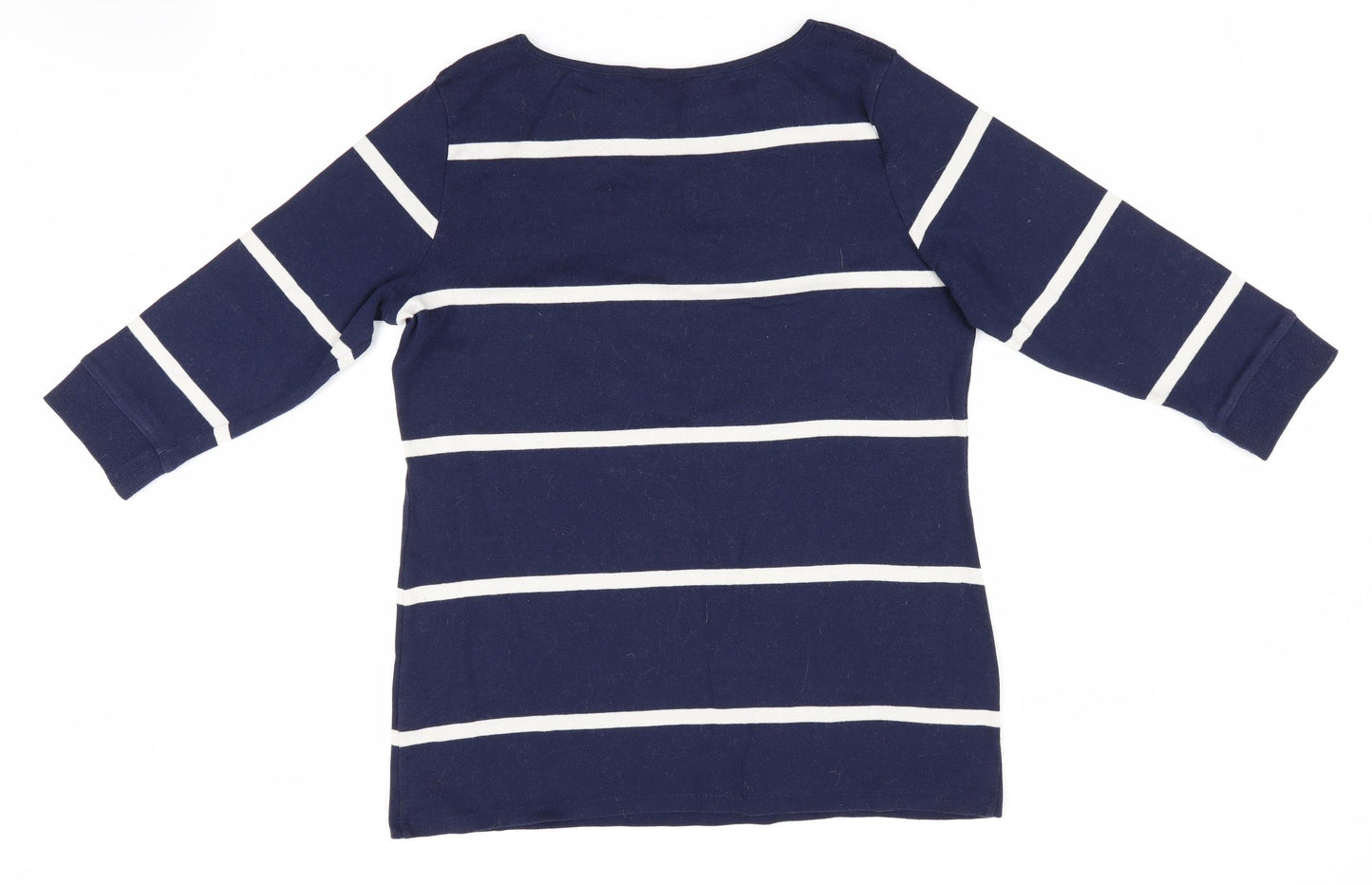 Marks and Spencer Womens Blue Striped  Tunic Blouse Size 16