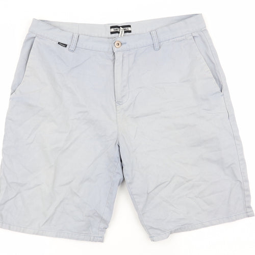 Taint Originals Mens Grey   Chino Shorts Size 38 in
