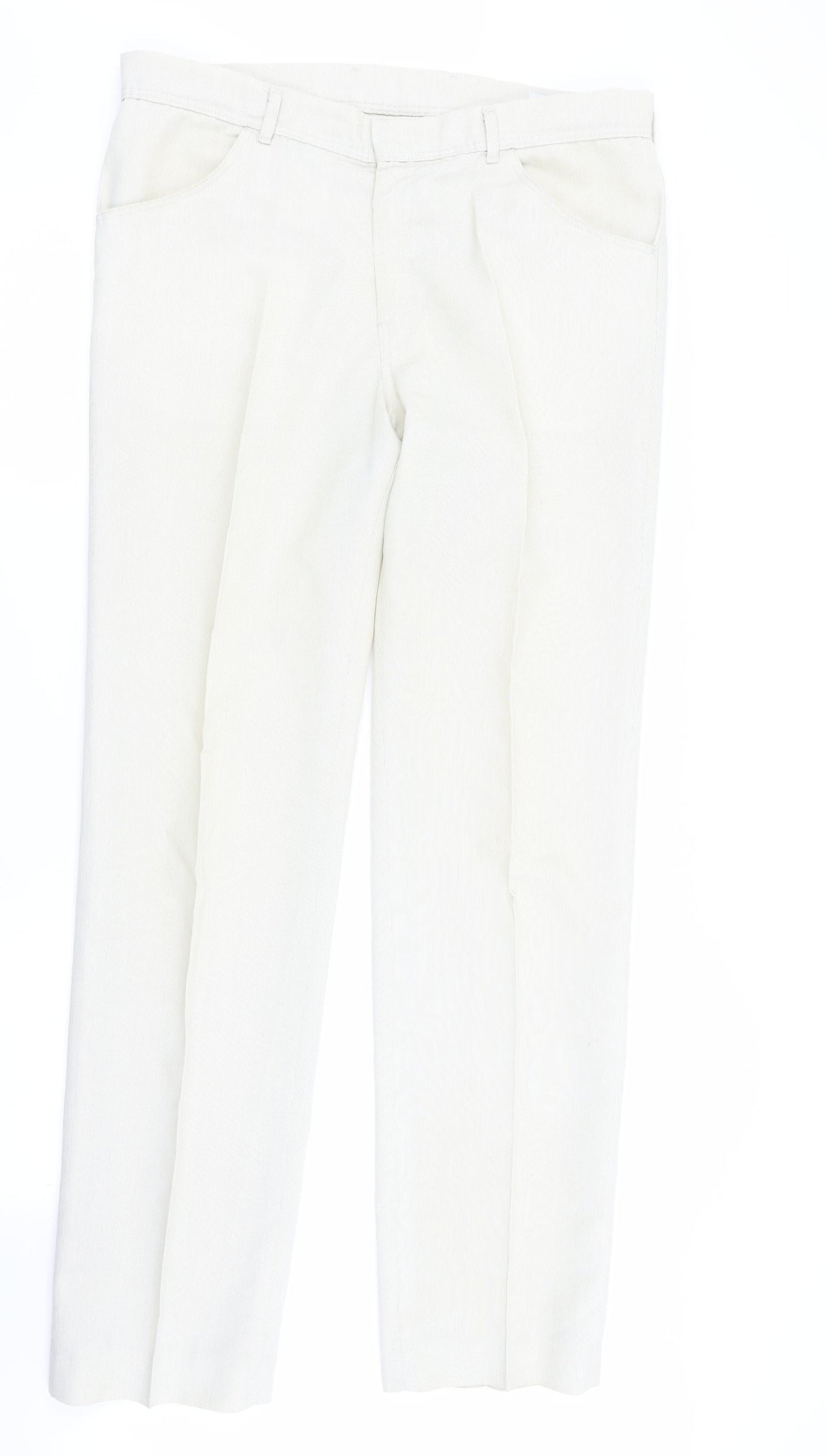 Farah Mens Green Striped  Trousers   L33 in