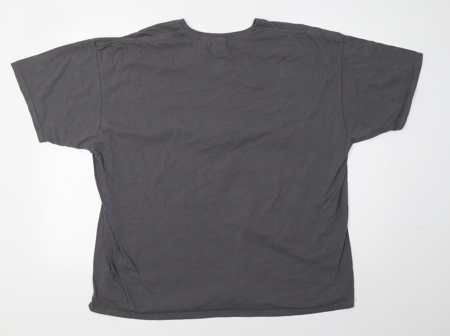 Gildan Mens Grey    T-Shirt Size 2XL  - Foo Fighters