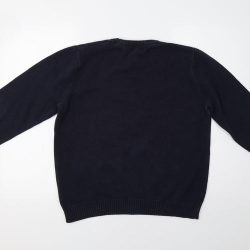 Matalan Mens Blue   Pullover Jumper Size L
