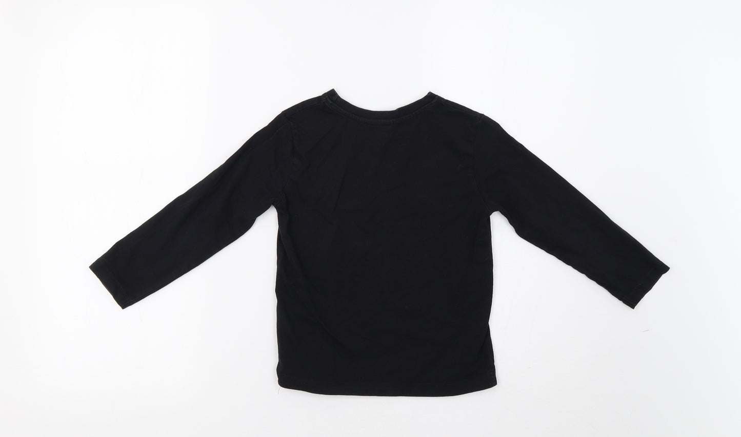 Primark Boys Black   Basic T-Shirt Size 5-6 Years  - Noisy