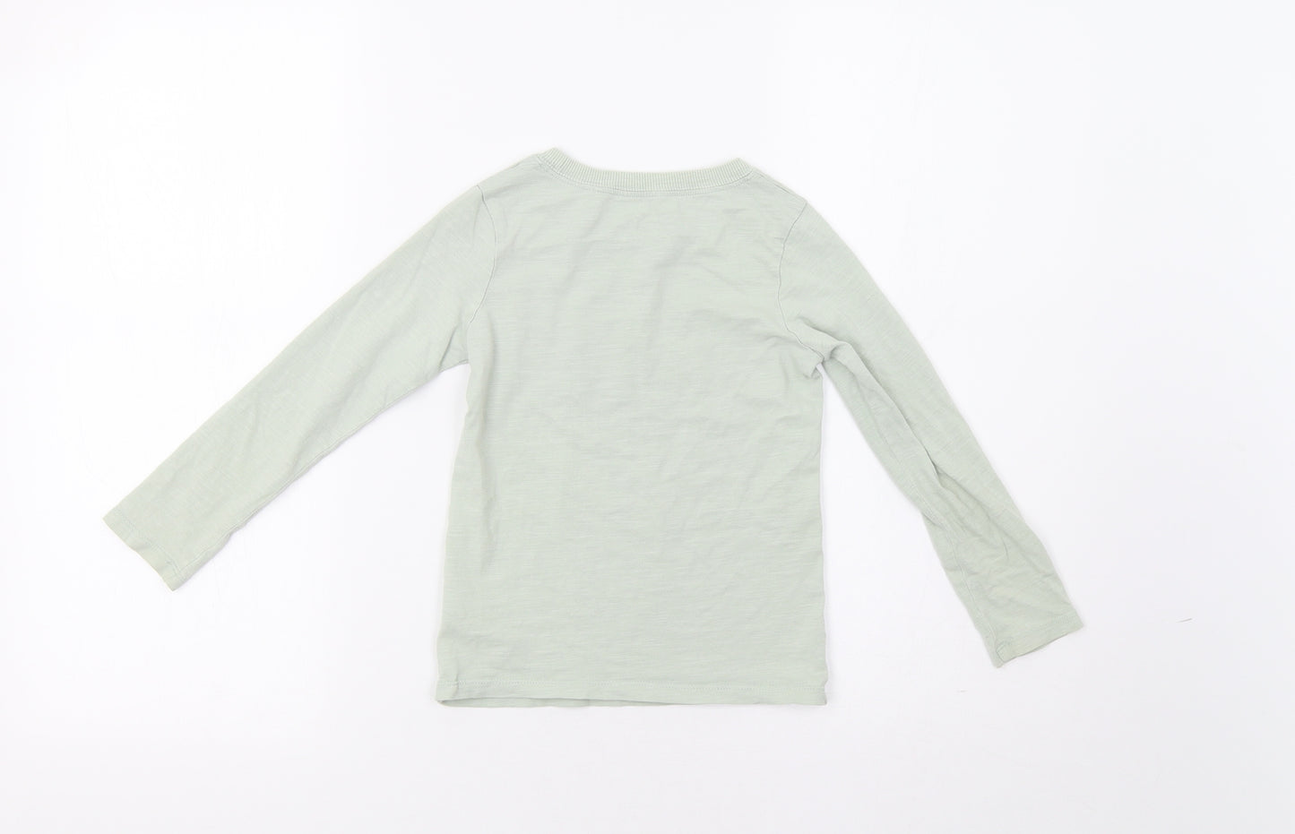 NEXT Girls Green Floral  Basic Polo Size 5 Years  - Believe