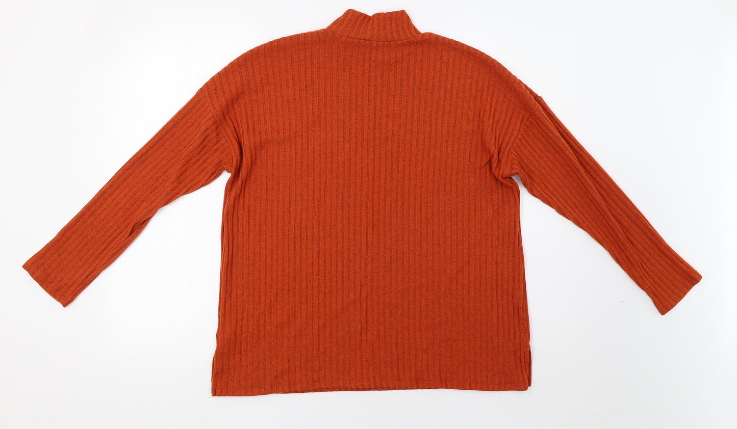 Peacocs Womens Orange   Pullover Jumper Size 14