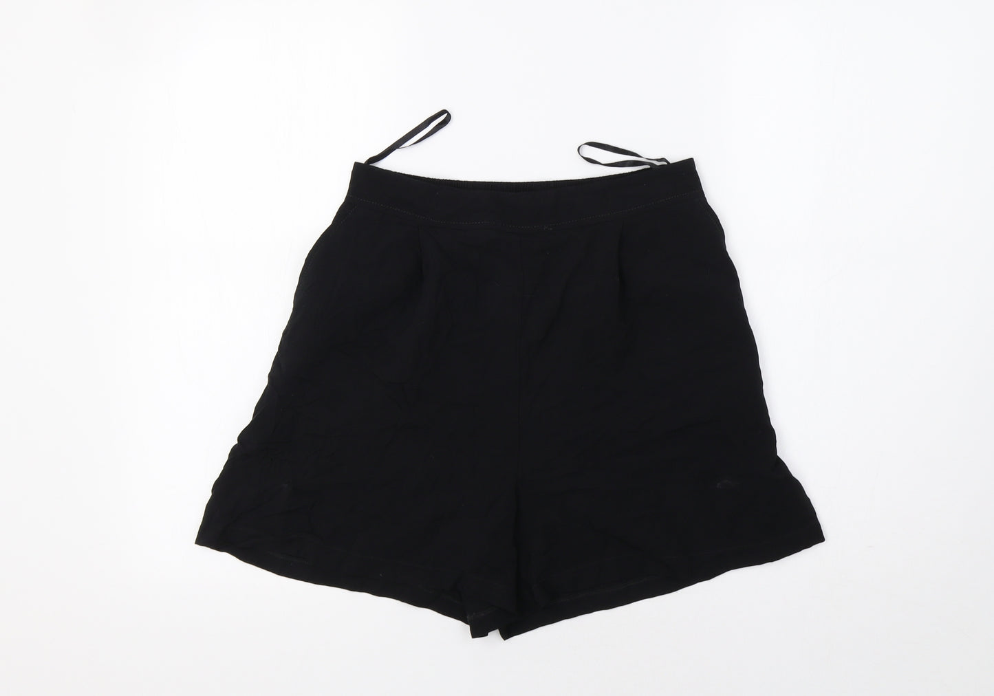 Nutmeg Womens Black   Bermuda Shorts Size 8