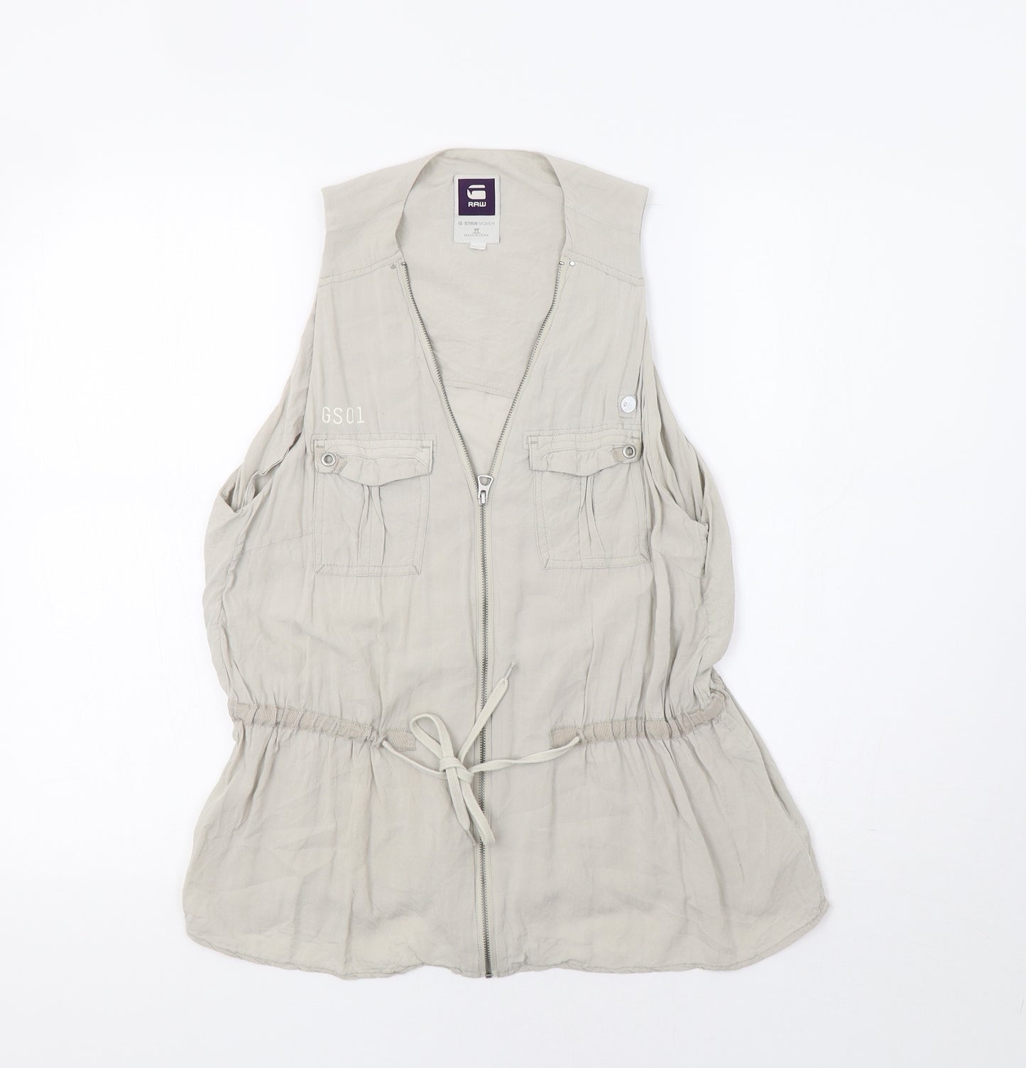 G-Star Womens Beige   Basic Tank Size L