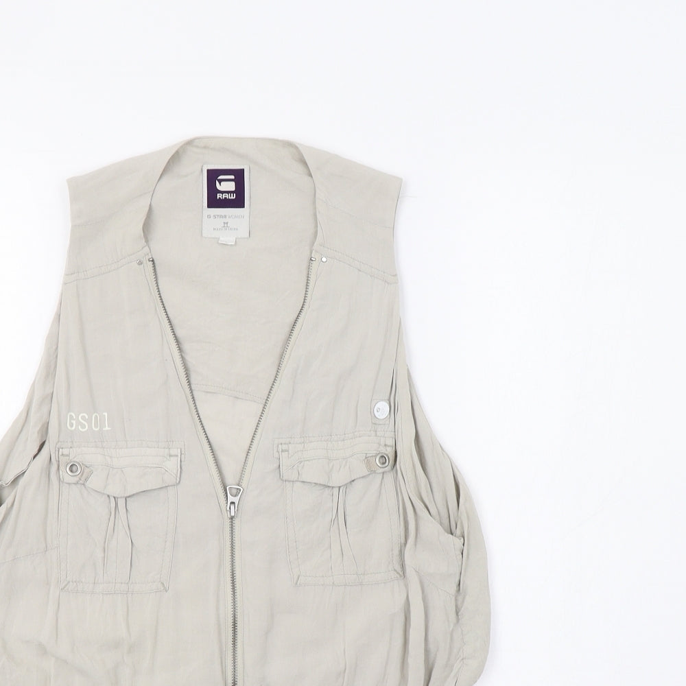 G-Star Womens Beige   Basic Tank Size L