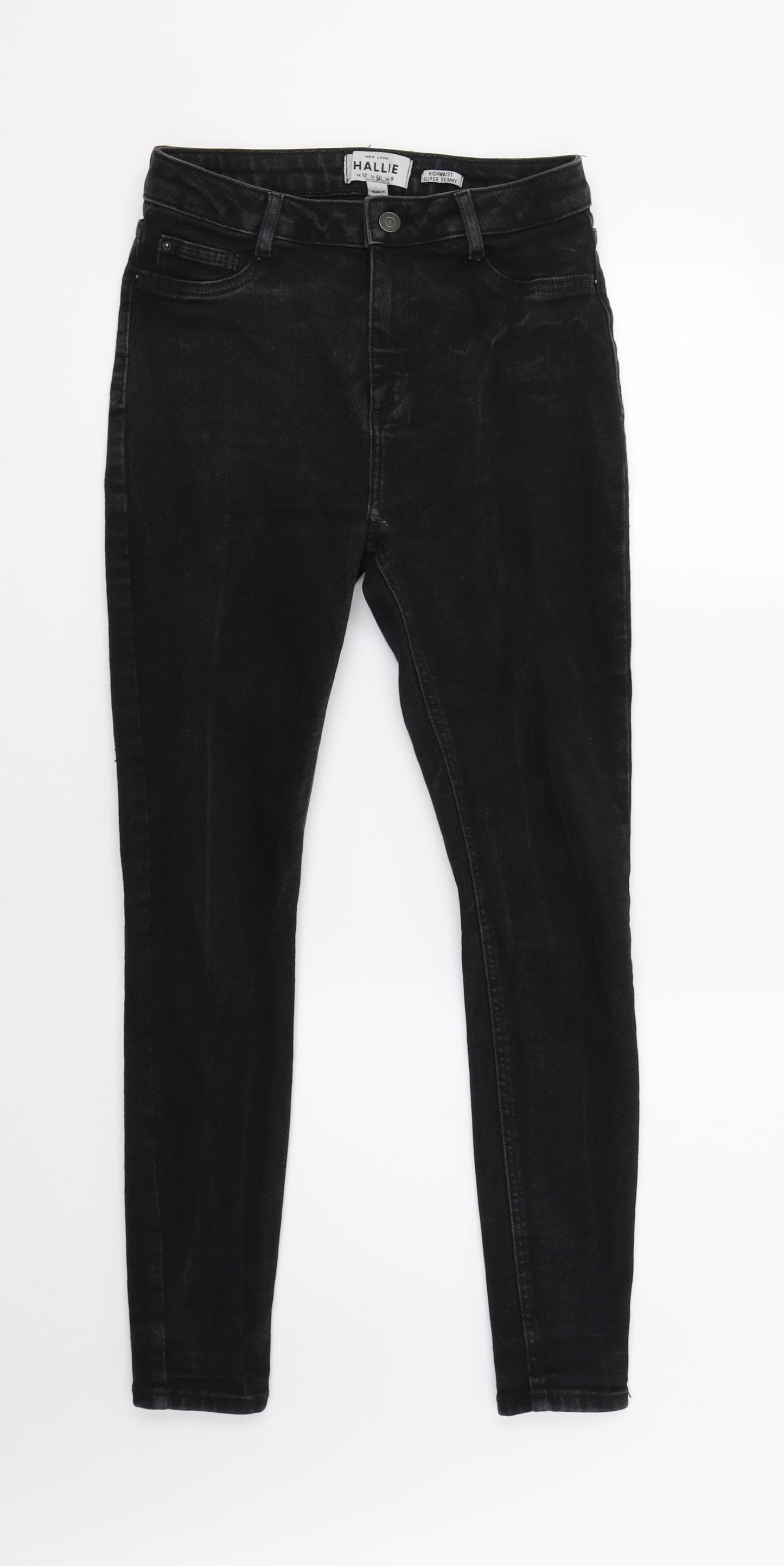 New Look Womens Black   Skinny Jeans Size 12 L29 in