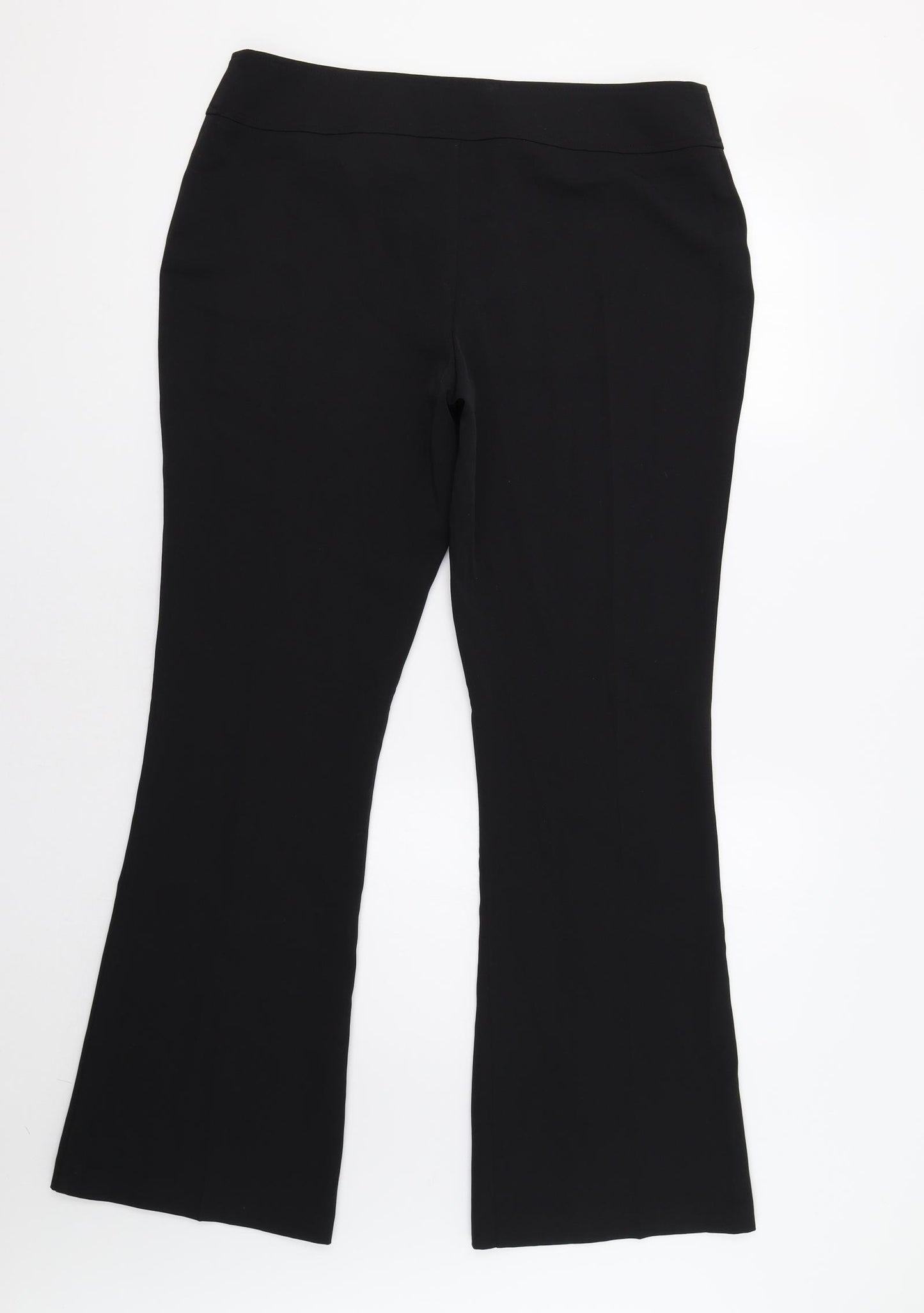 Connected Womens Black   Dress Pants Trousers Size 14 L32 in