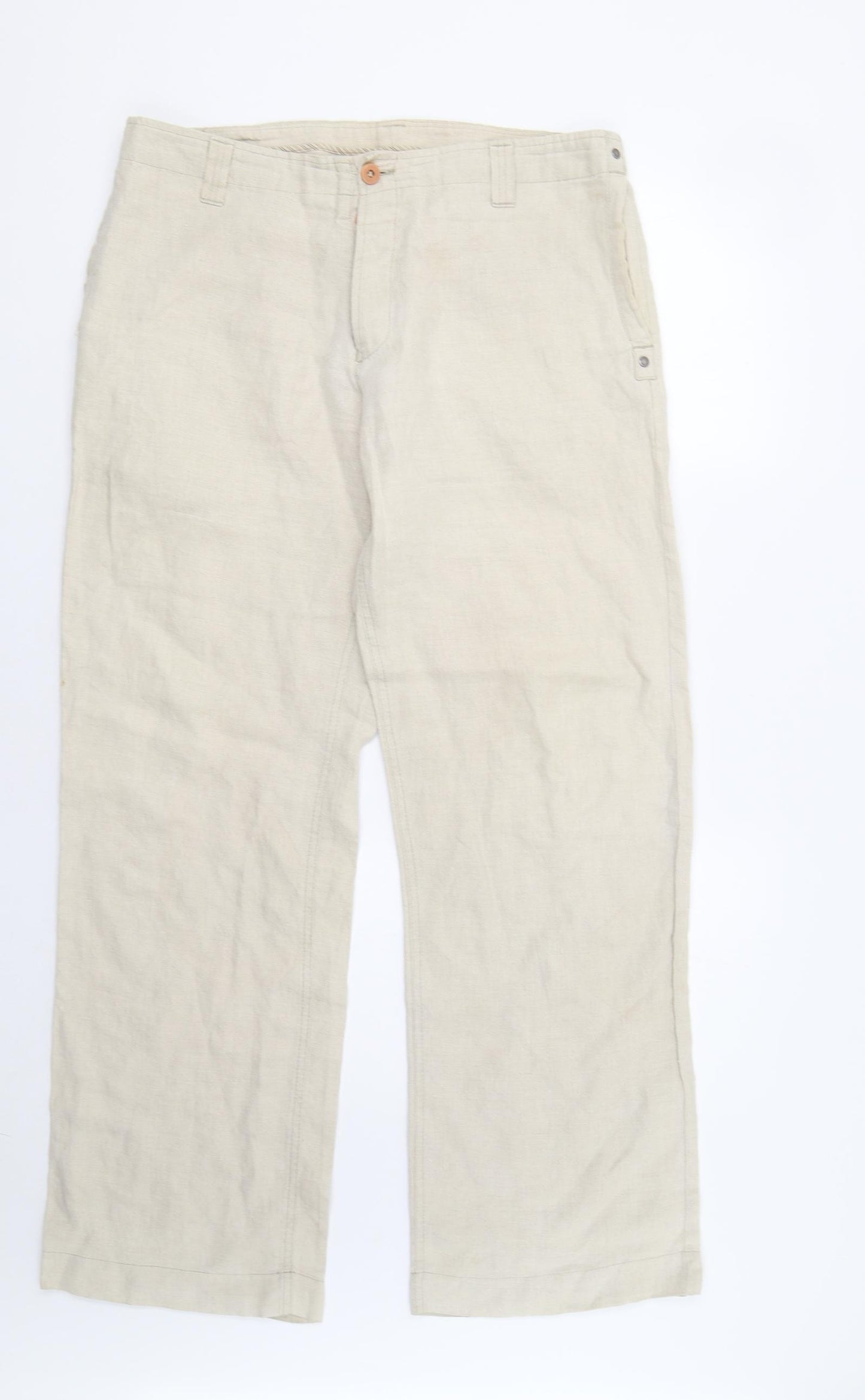River Island Mens Beige   Trousers  Size 32 L32 in
