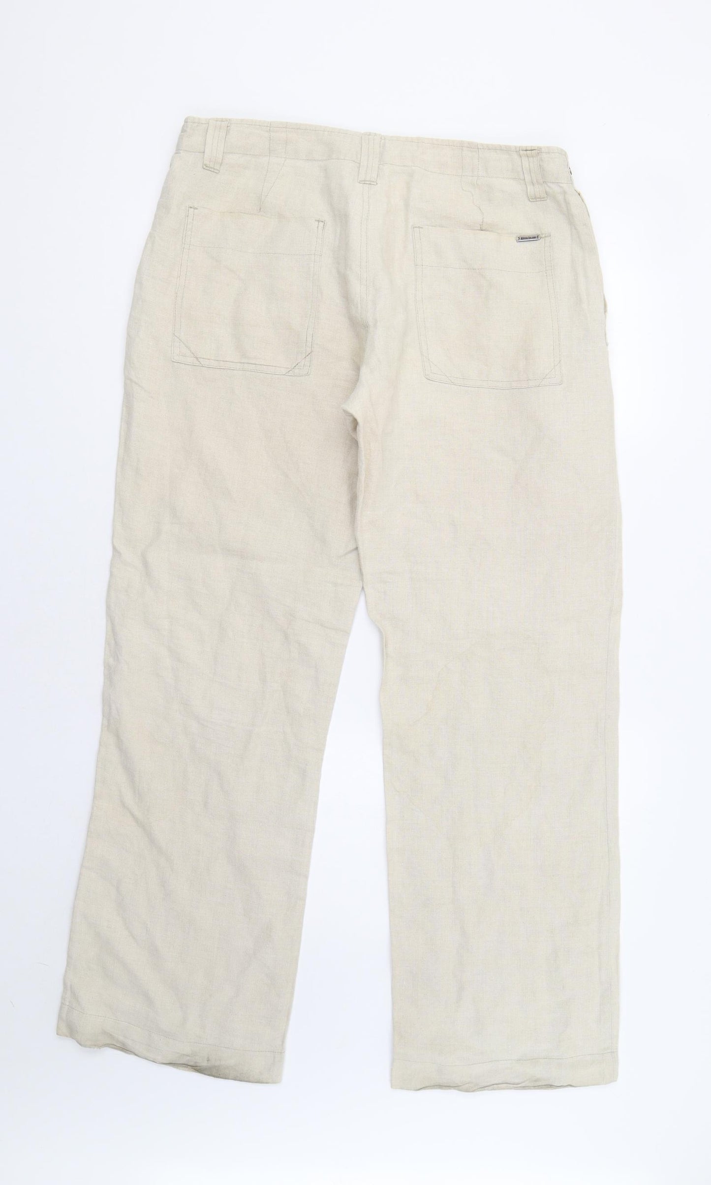 River Island Mens Beige   Trousers  Size 32 L32 in
